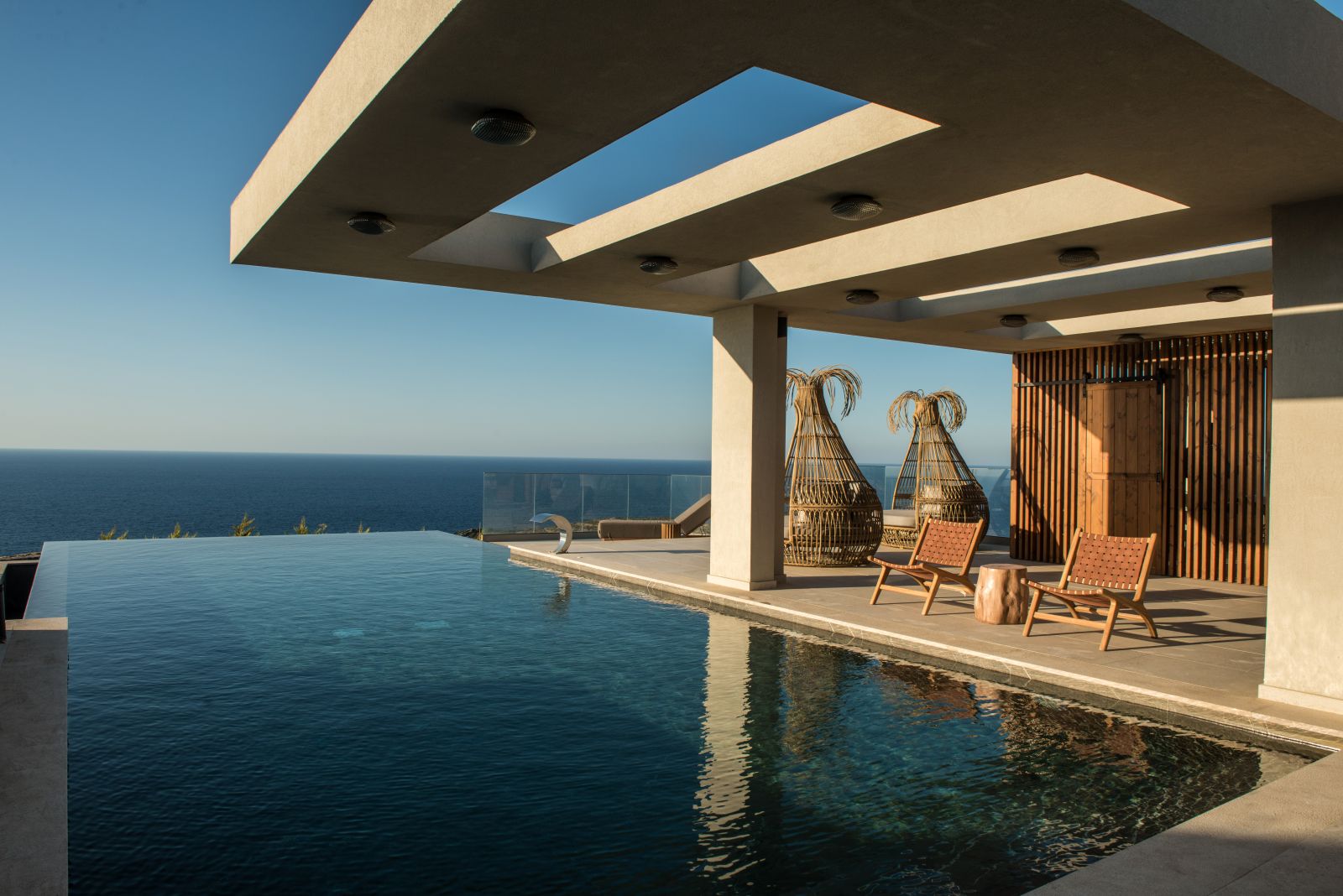 piscina infinita privada de hotel
